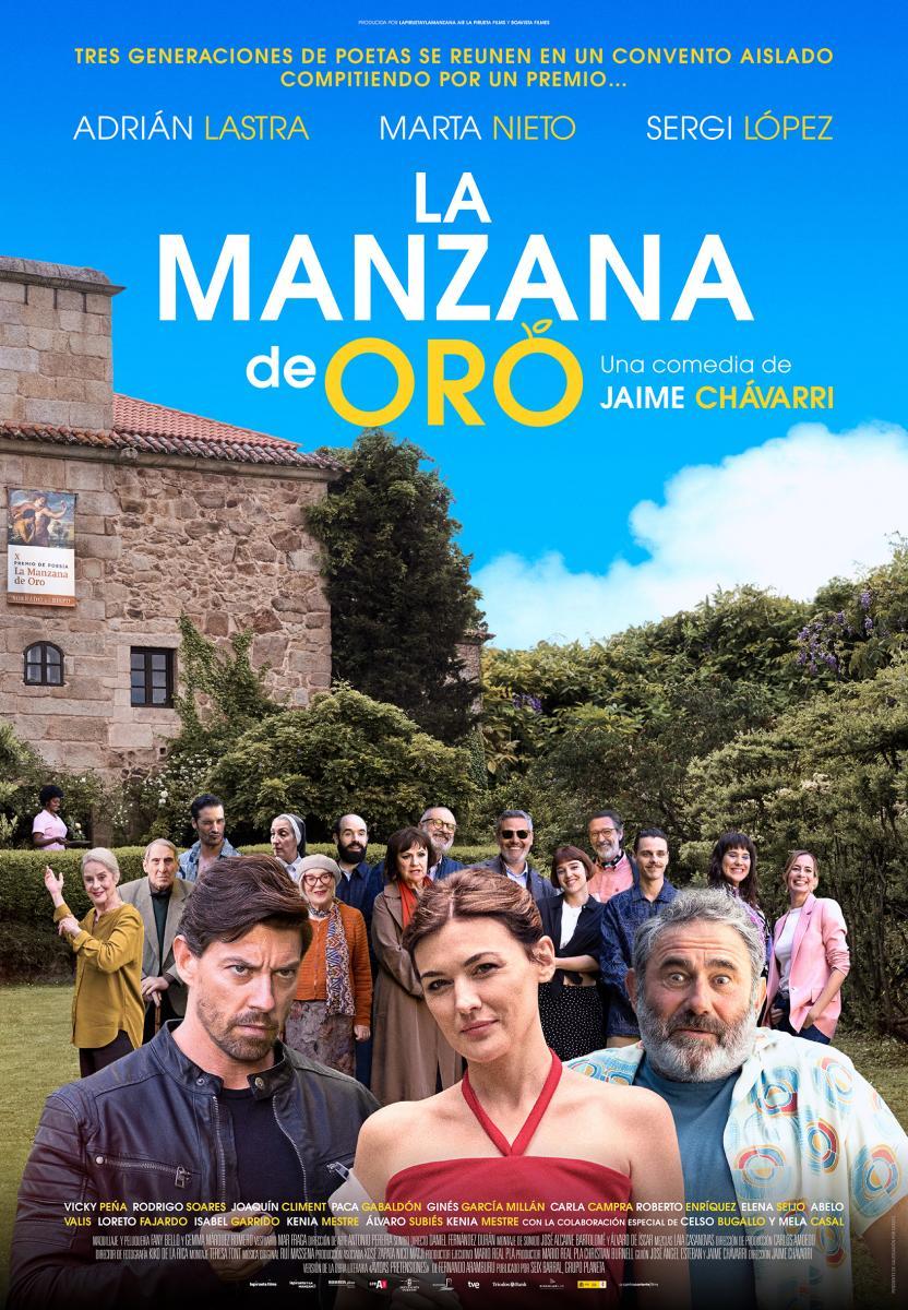 Cartel de La Manzana de Oro